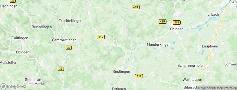 Zwiefalten, Germany Map