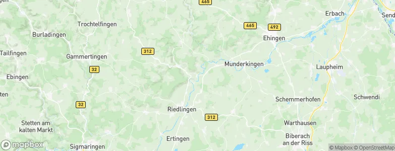Zwiefaltendorf, Germany Map