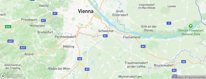 Zwölfaxing, Austria Map