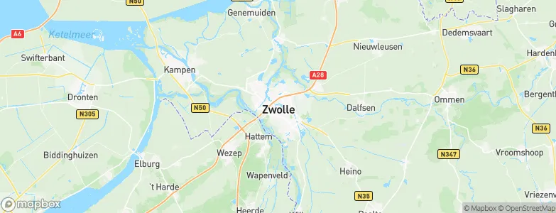 Zwolle, Netherlands Map