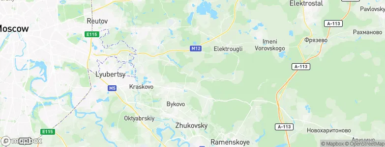 Zyuzino, Russia Map
