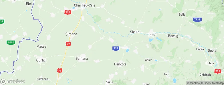 Zărand, Romania Map