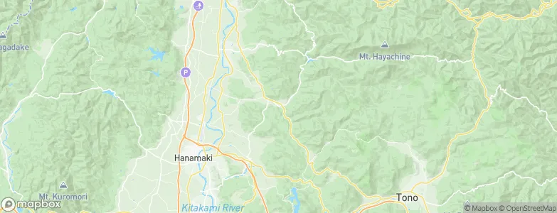 Ōhasama, Japan Map