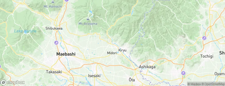 Ōmamachō-ōmama, Japan Map