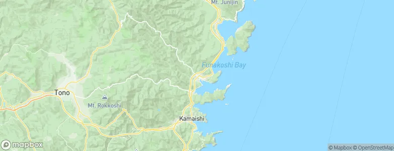 Ōtsuchi, Japan Map