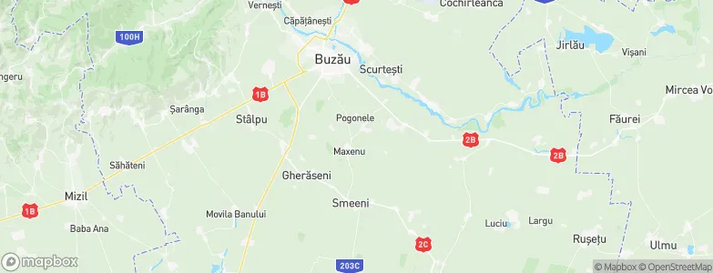 Ţinteşti, Romania Map