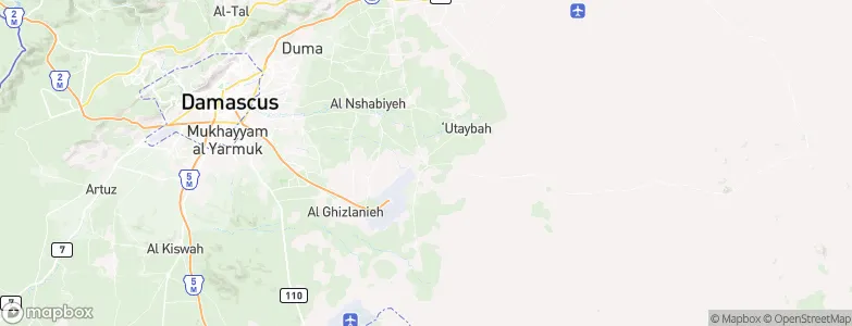 Ḩarrān al ‘Awāmīd, Syria Map